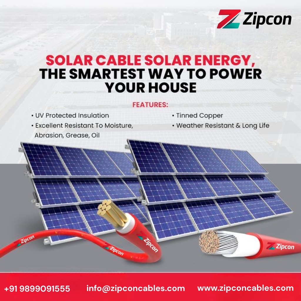 Solar Cables Manufacturer in Gurgaon – Focus on Zipcon Cables