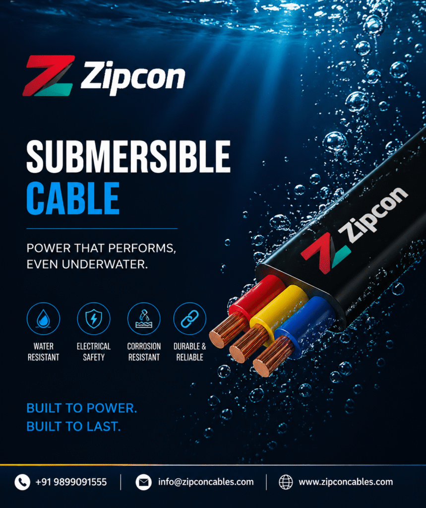 submersible 3 core flat cables in Chennai