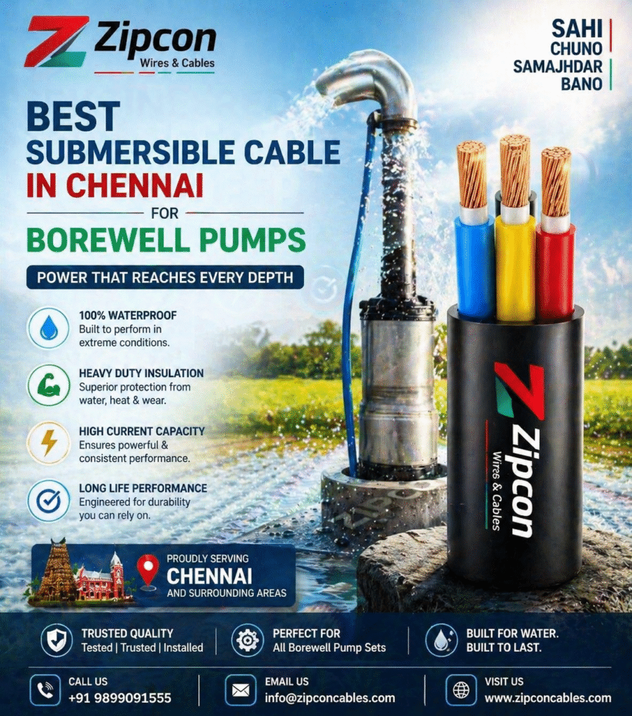 submersible cables in Chennai