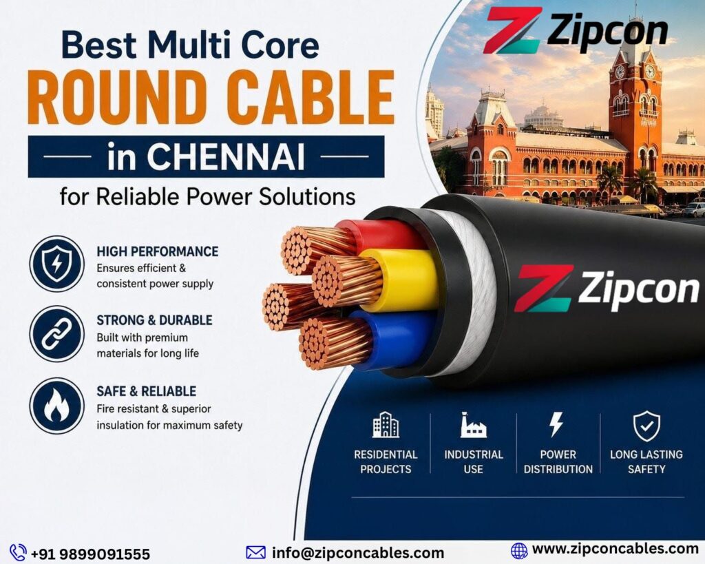 Multi Core Round Cable in Chennai 