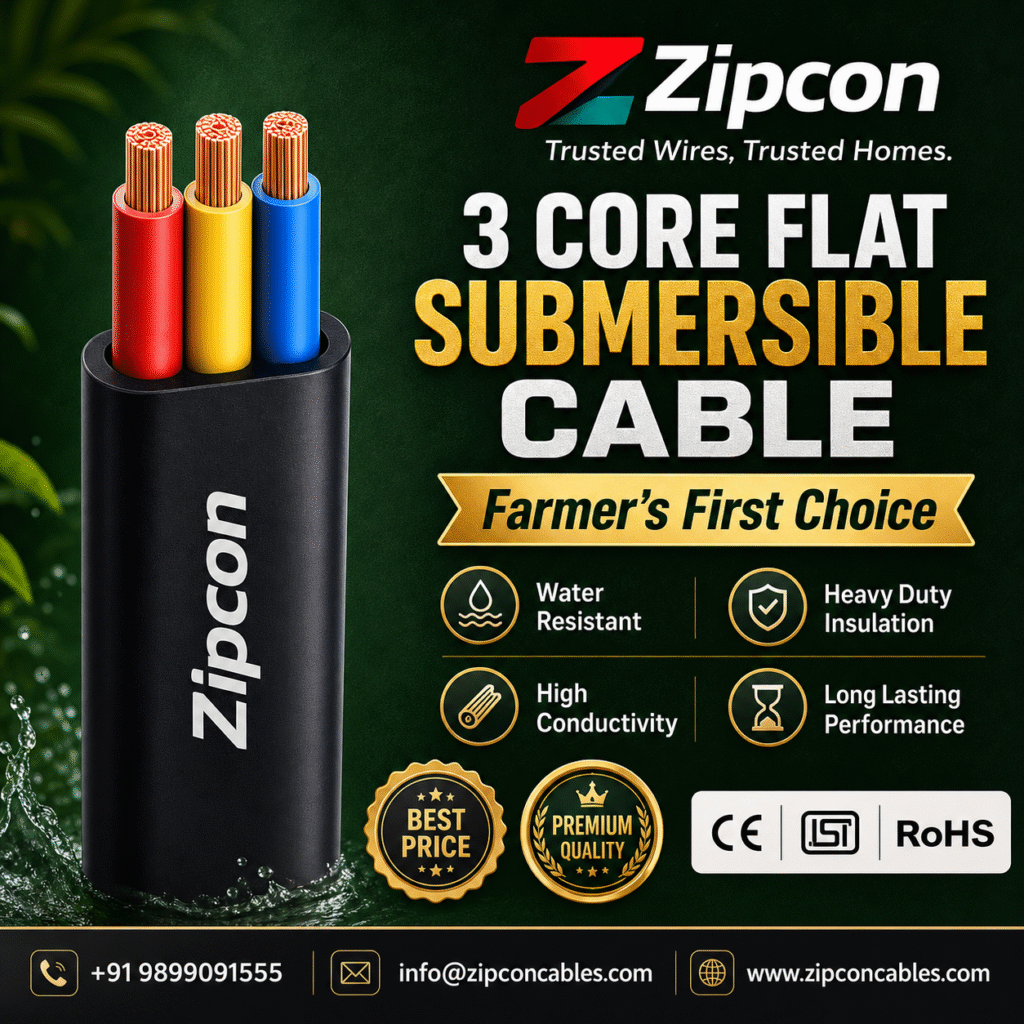 Borewell Submersible Cable Manufacturer in Tamil Nadu