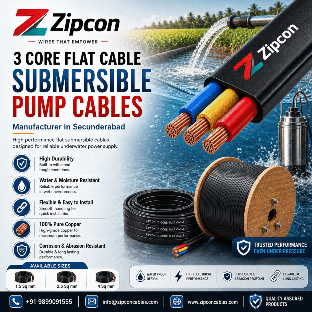 Submersible Cable Manufacturer in Hyderabad