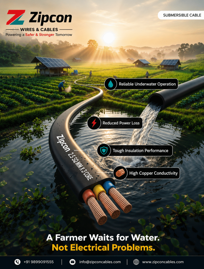  Submersible Cable for Solar Pump in Aurangabad 