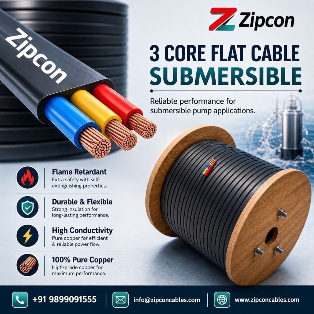 submersible cables for solar pumps in Surat