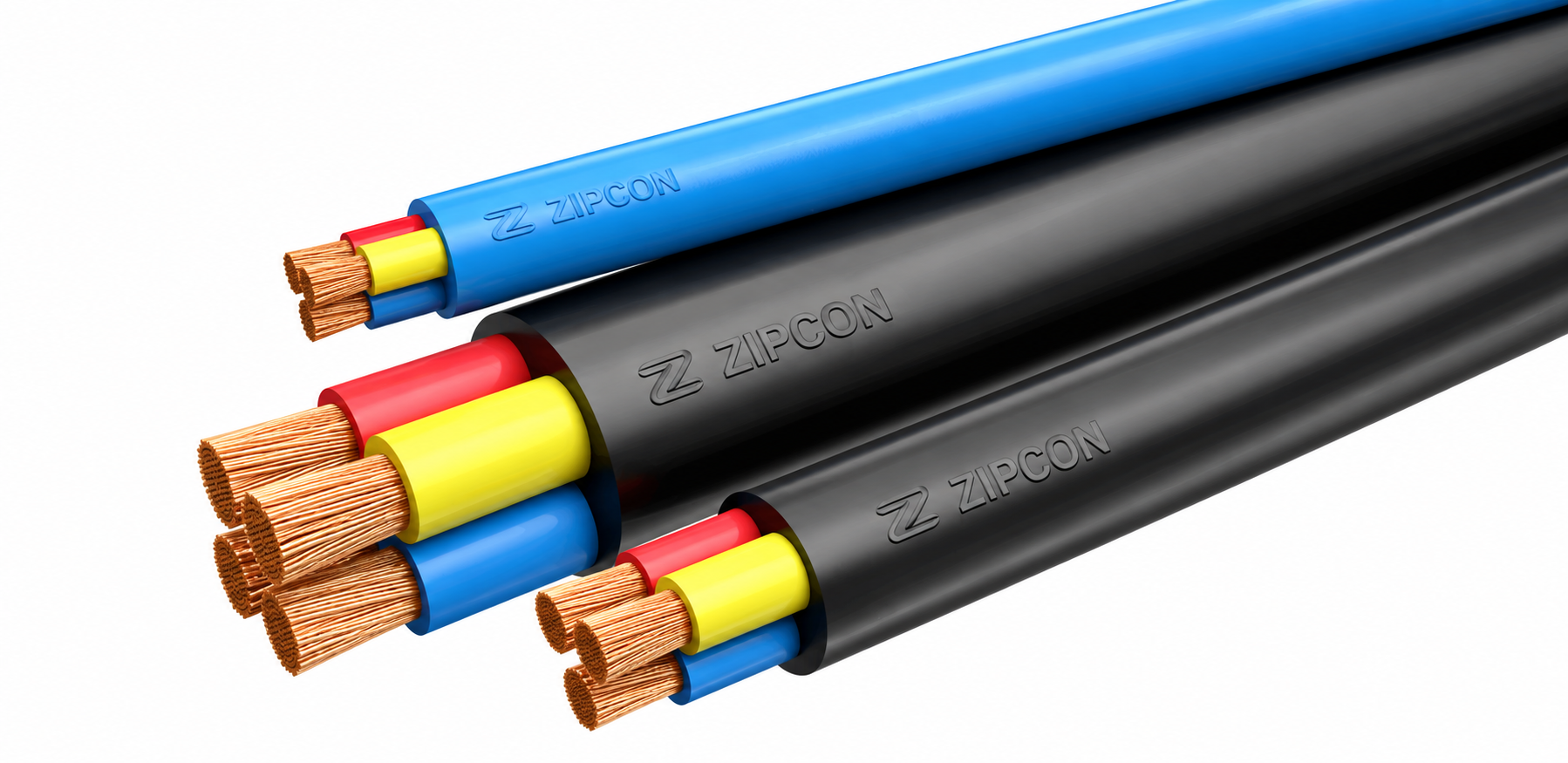 3 & 4 CORE PVC ROUND CABLES