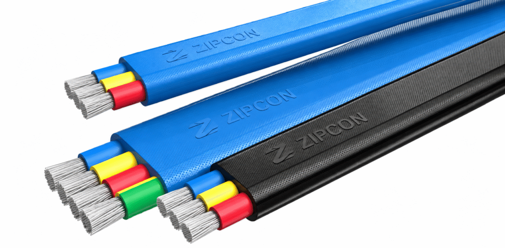 3 CORE FLEXIBLE ALUMINUM FLAT CABLE