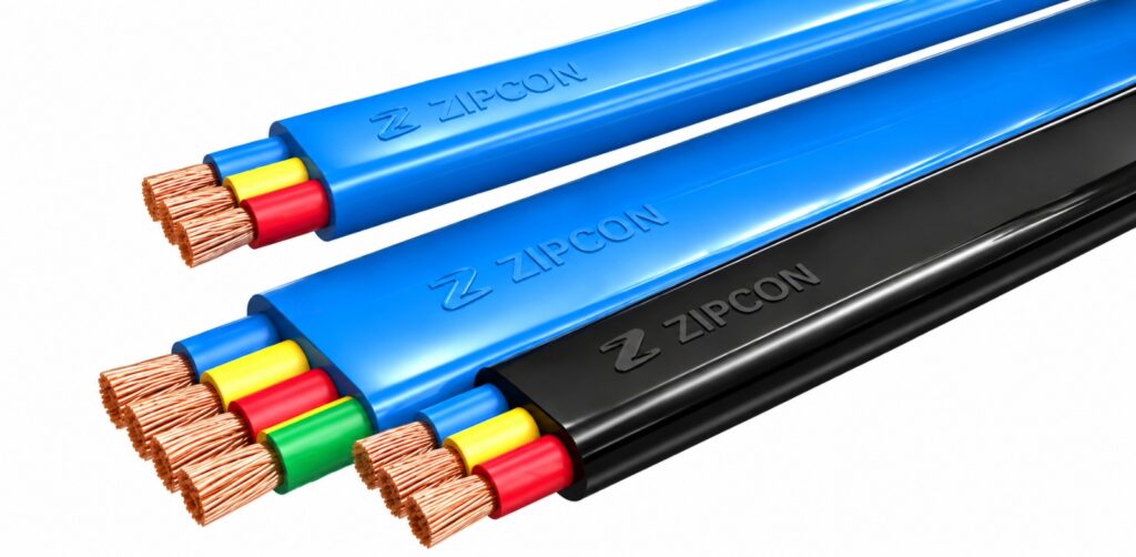 3 & 4 CORE PVC FLAT CABLES